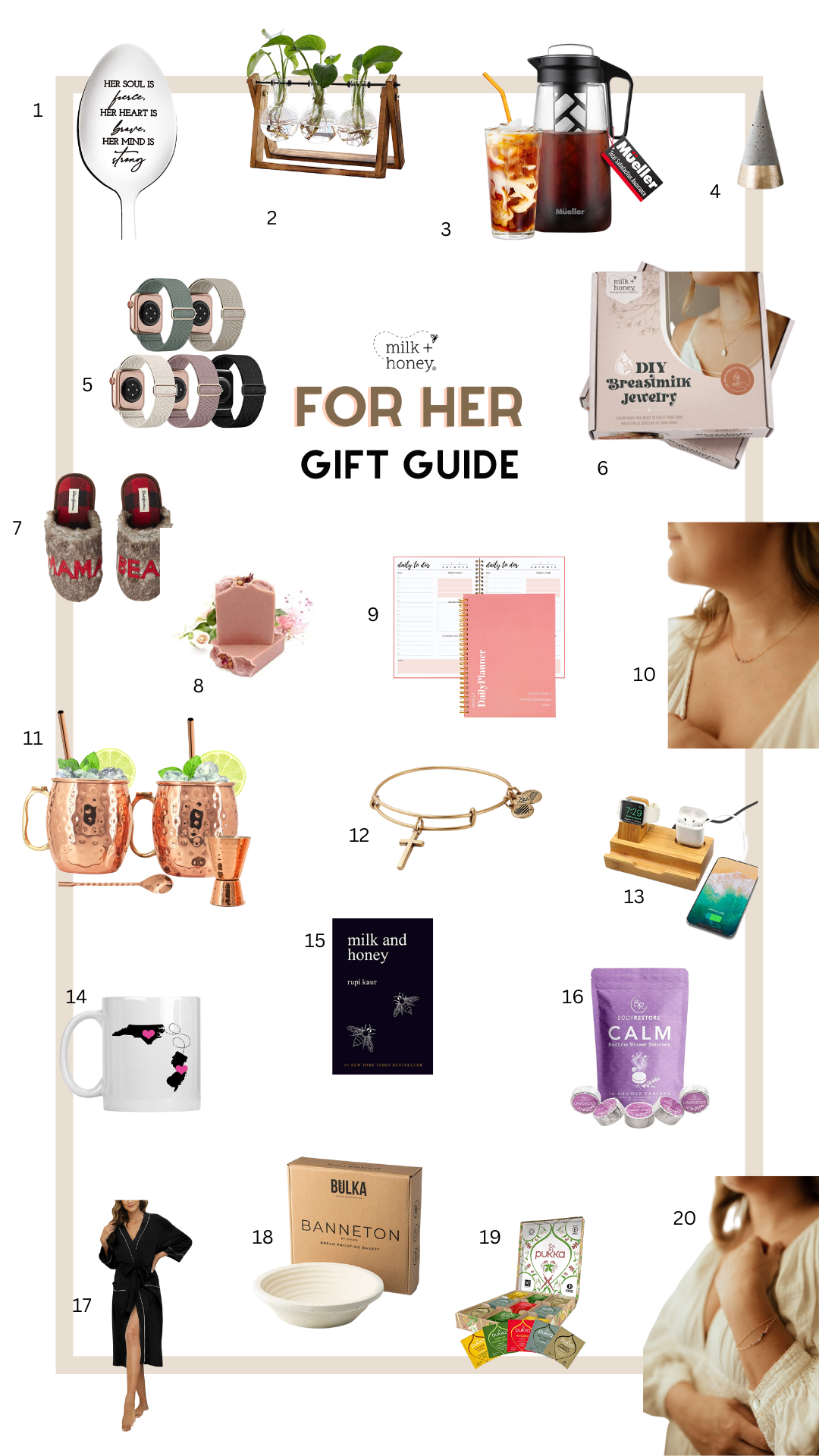 Milk + Honey — For Her Gift Guide 2022