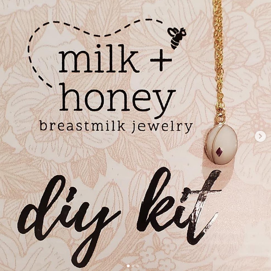 Milk + Honey — How to Make your Own Breastmilk Jewelry using our DIY Kit
