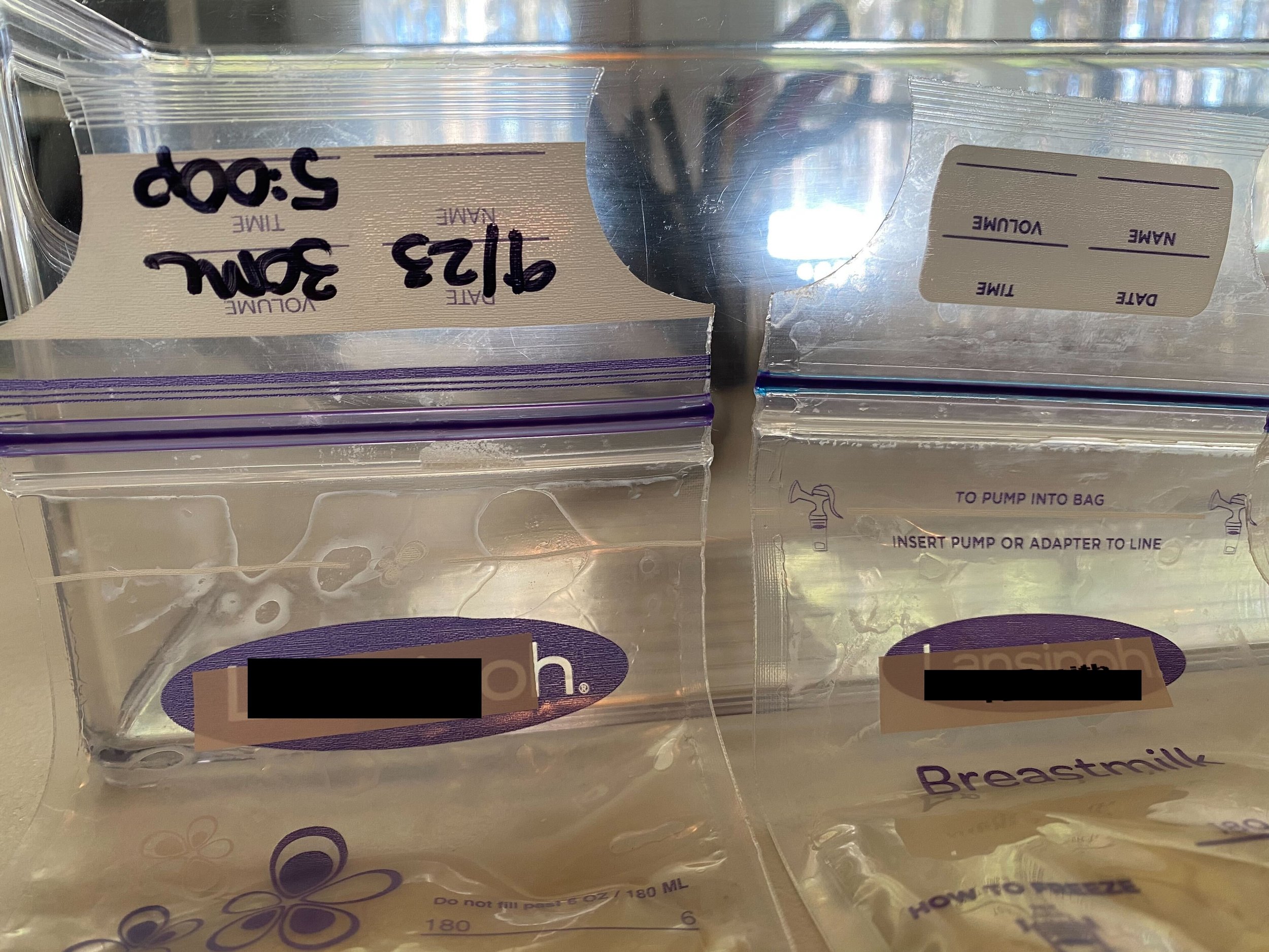 freezing breast milkpossibly a cheaper/better way than the bags