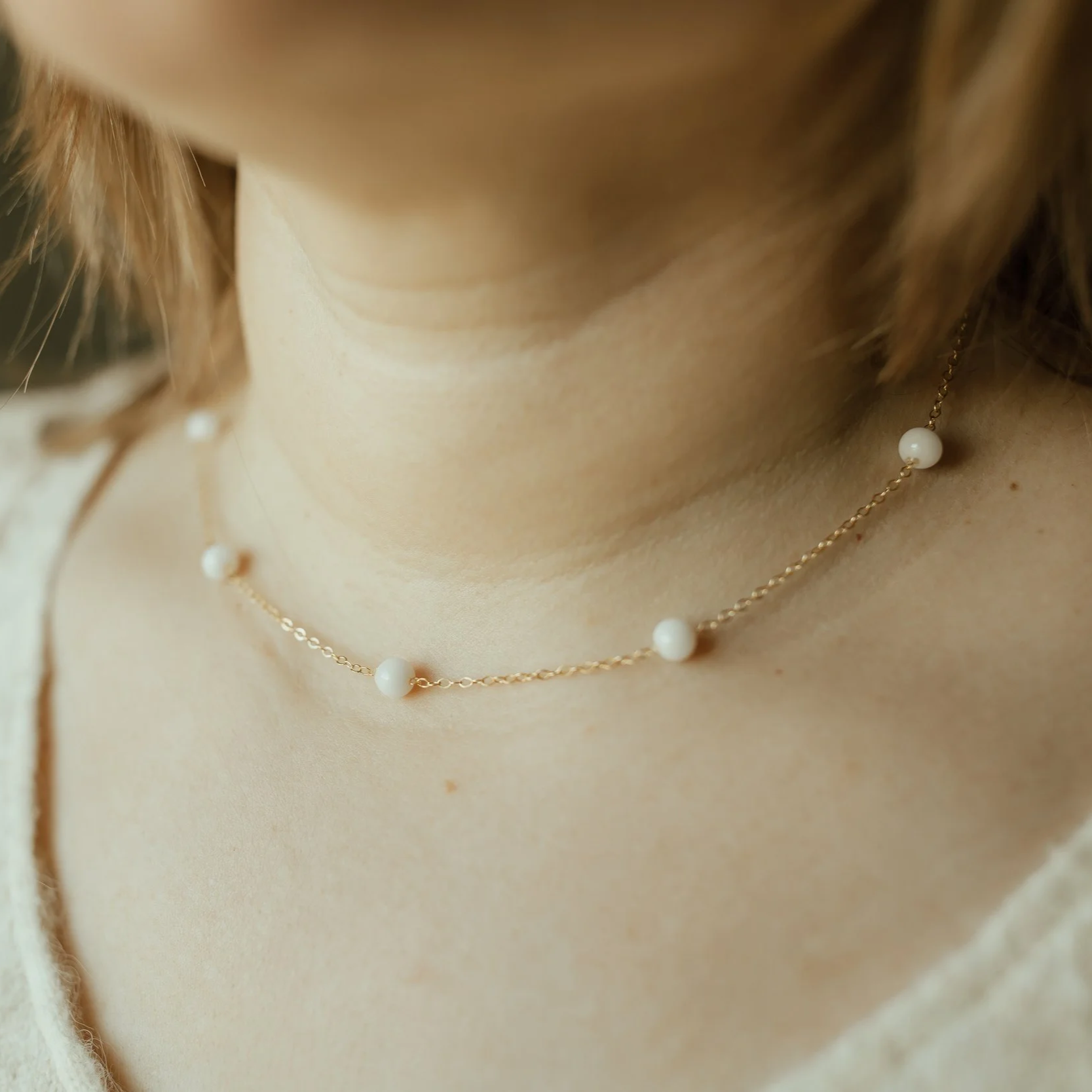 Milestone Pearl Choker
