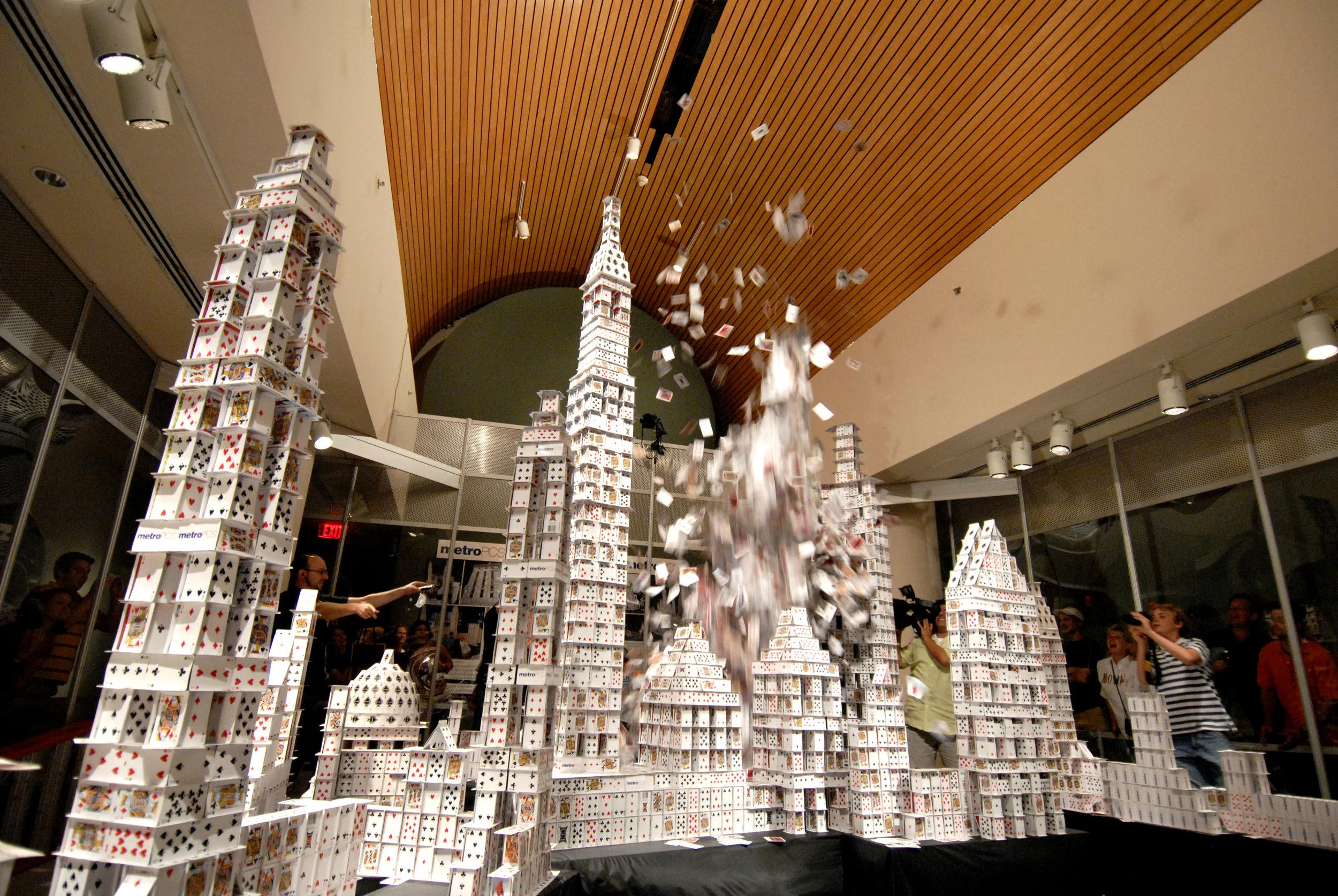 Tallest House of Cards — Cardstacker Bryan Berg