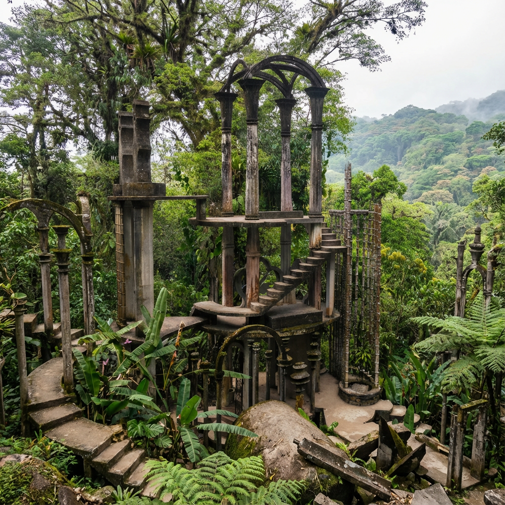 Exploring the Surreal Gardens of Edward James in Xilitla