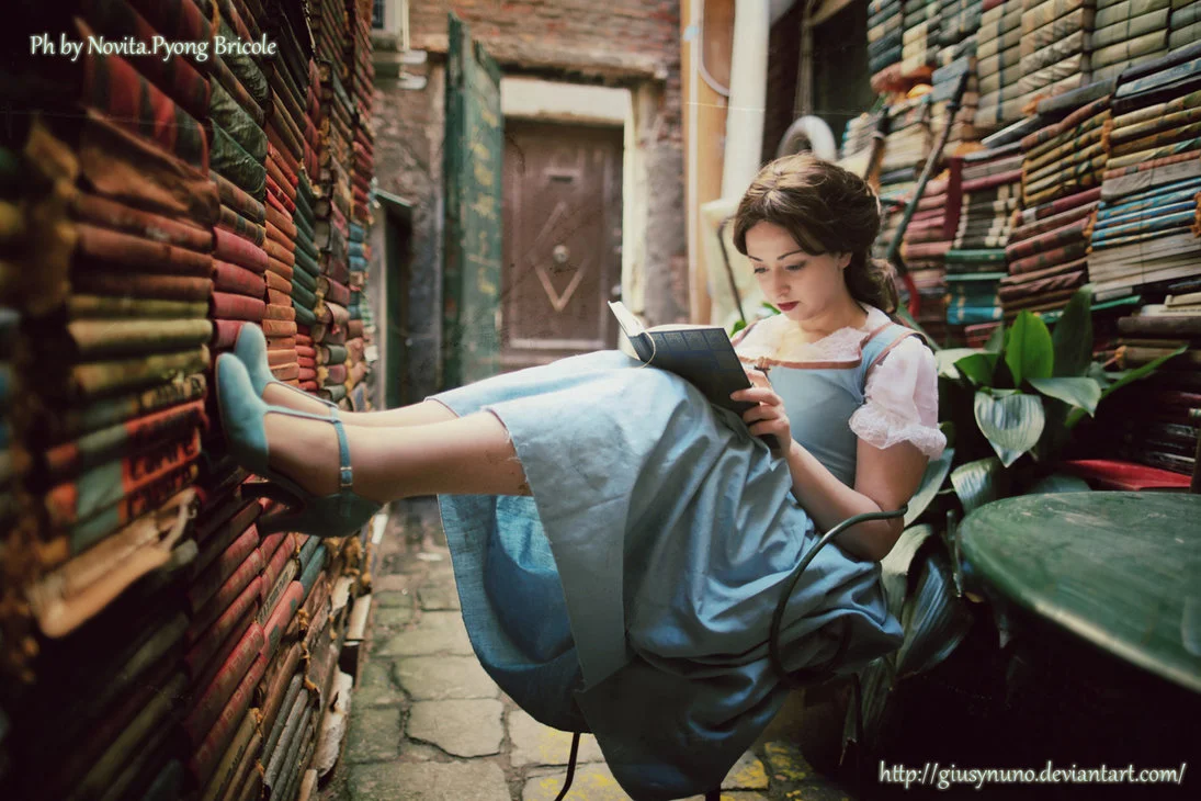 Photo credit: Lost in my world of books - Belle by giusynuno