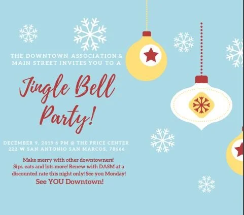 DASM AND MAIN STREET JINGLE BELL PARTY