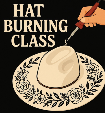 Hat Burning Class at Wineaux