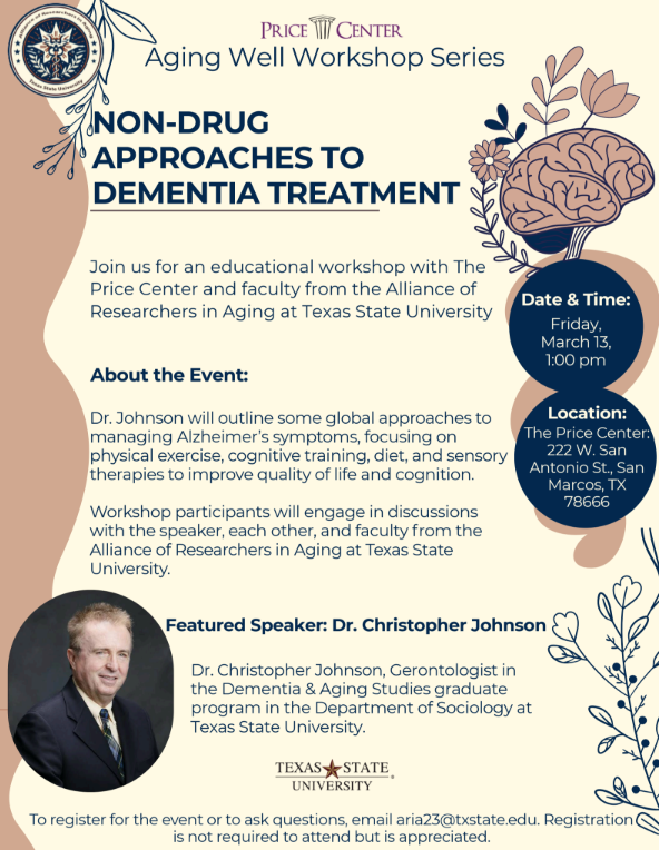 ARIA Aging Well Workshop 