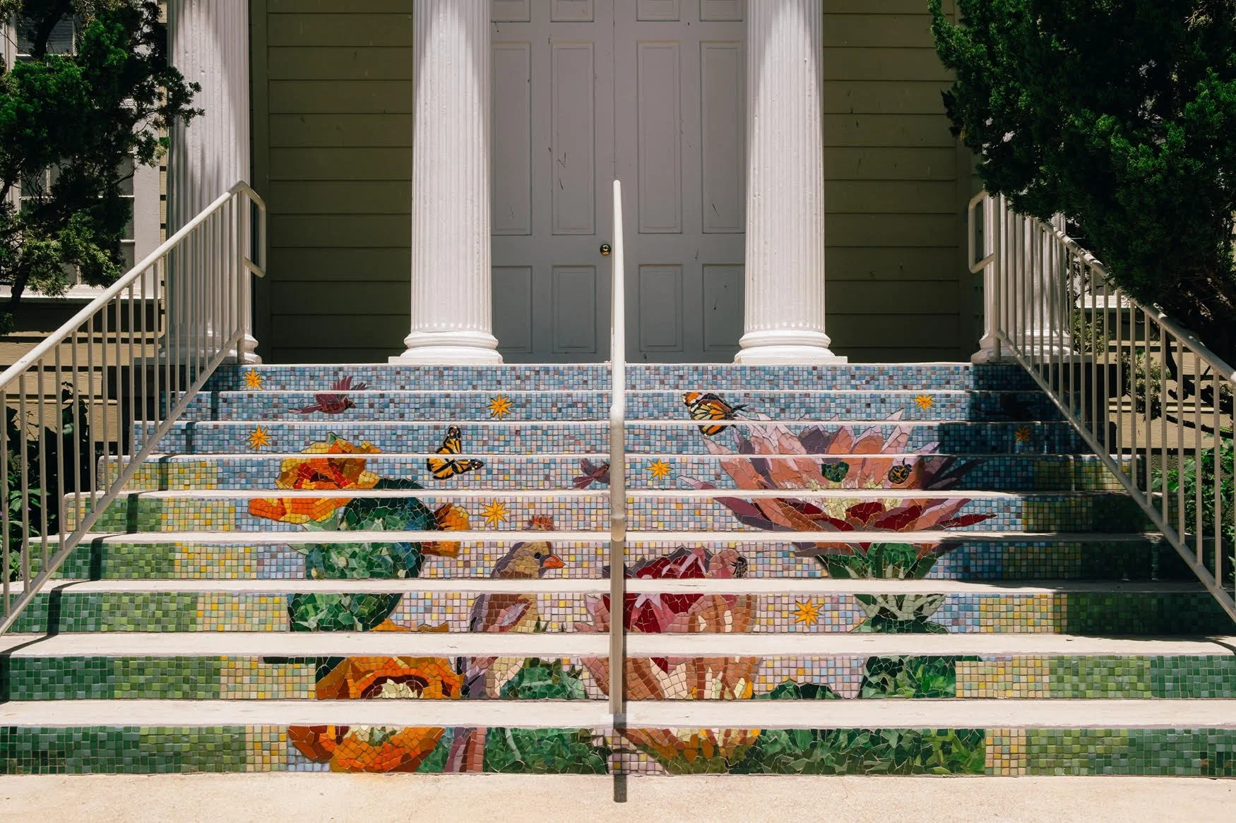 Price Center Mosaic Steps Dedication