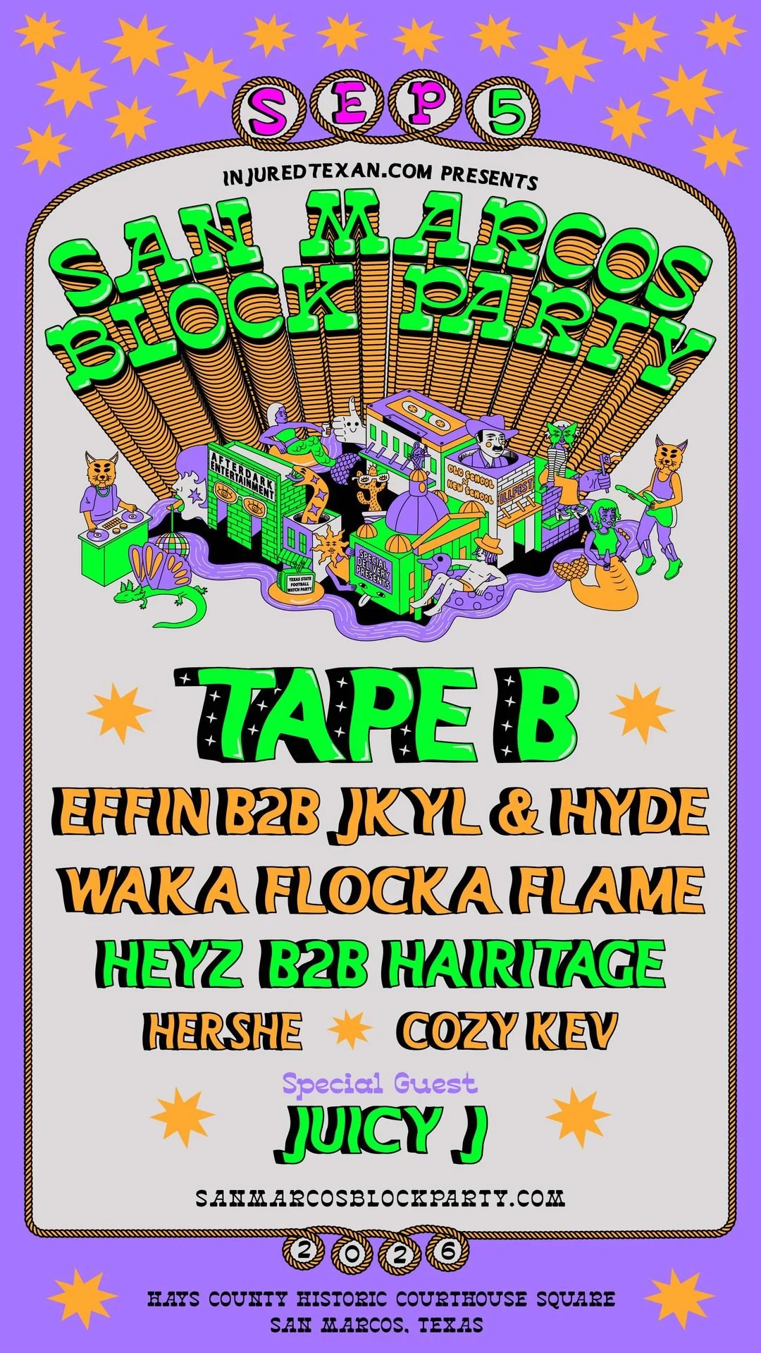 San Marcos Block Party