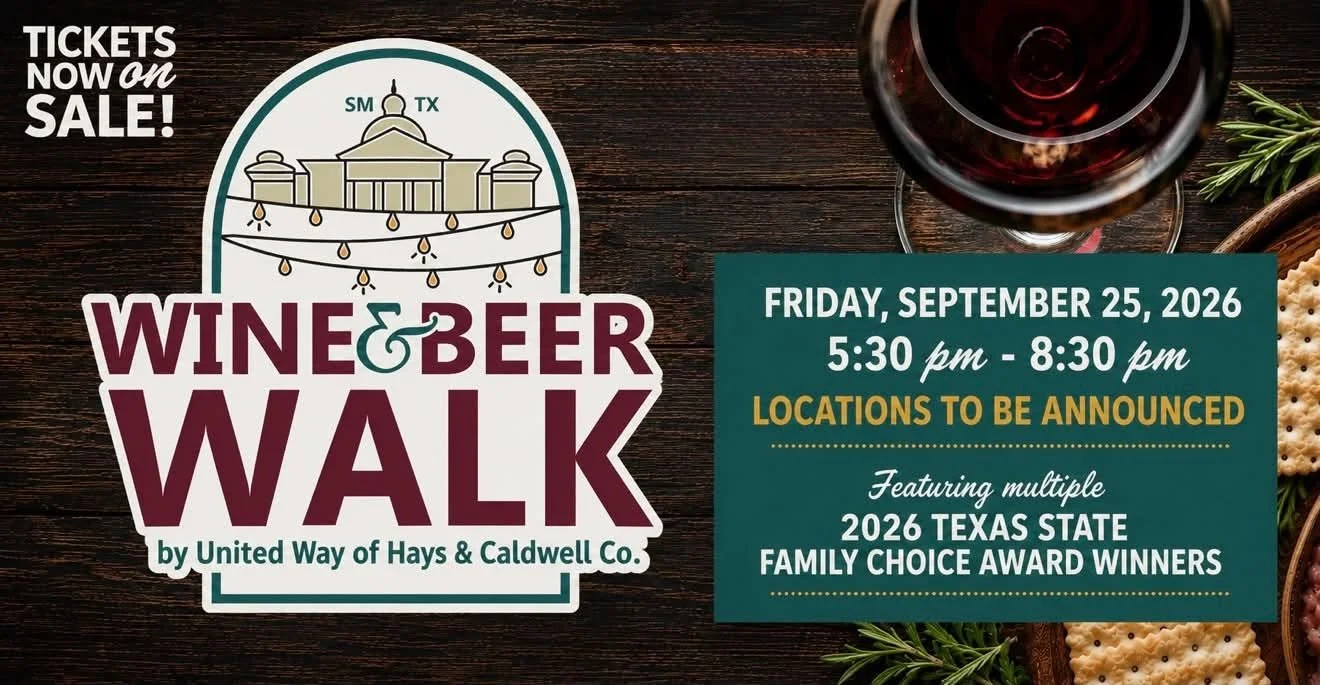 Downtown Wine & Beer Walk - United Way of Hays & Caldwell Co.