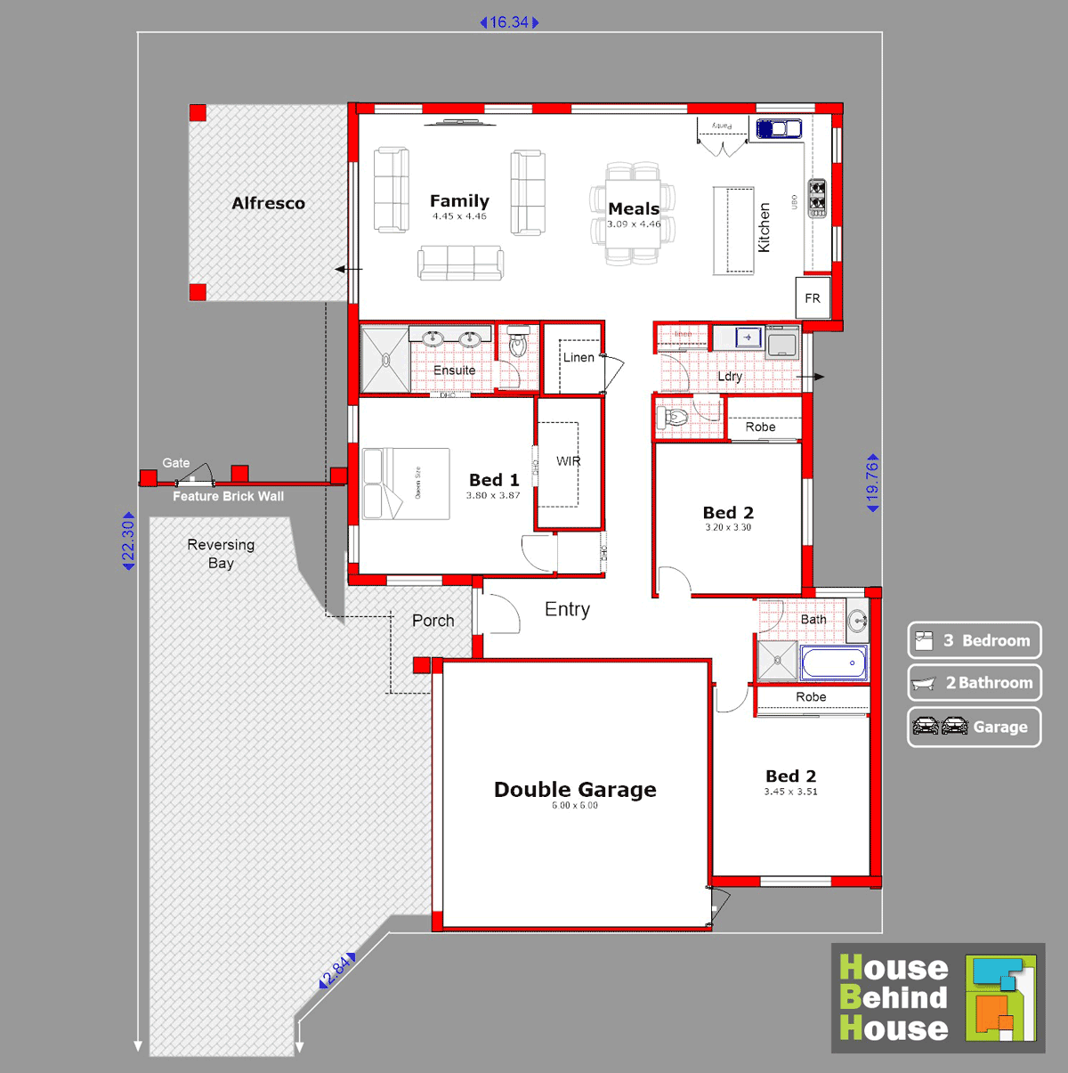 Courtyard To Front House Behind House Designs House Behind House