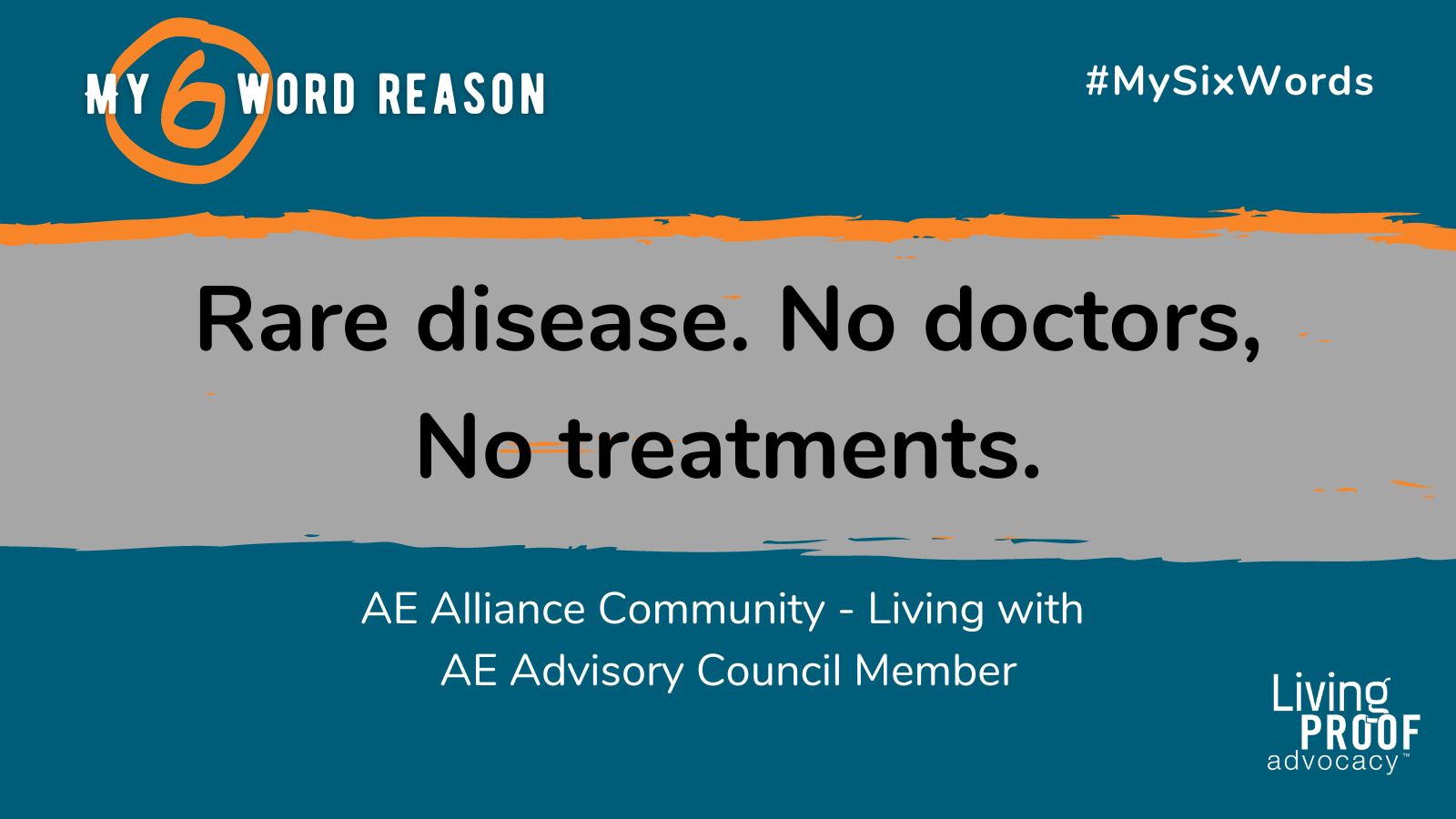 Rare disease. No doctors. No treatments. - advocate for the Autoimmune Encephalitis Alliance