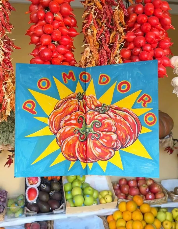 Italians treat food and cooking like an art form, so it only made sense to record all my meals in Italy in an illustrated travel journal. 

From spaghetti carbonara in Rome to heirloom tomatoes picked up from a market in Puglia, here are some of my f