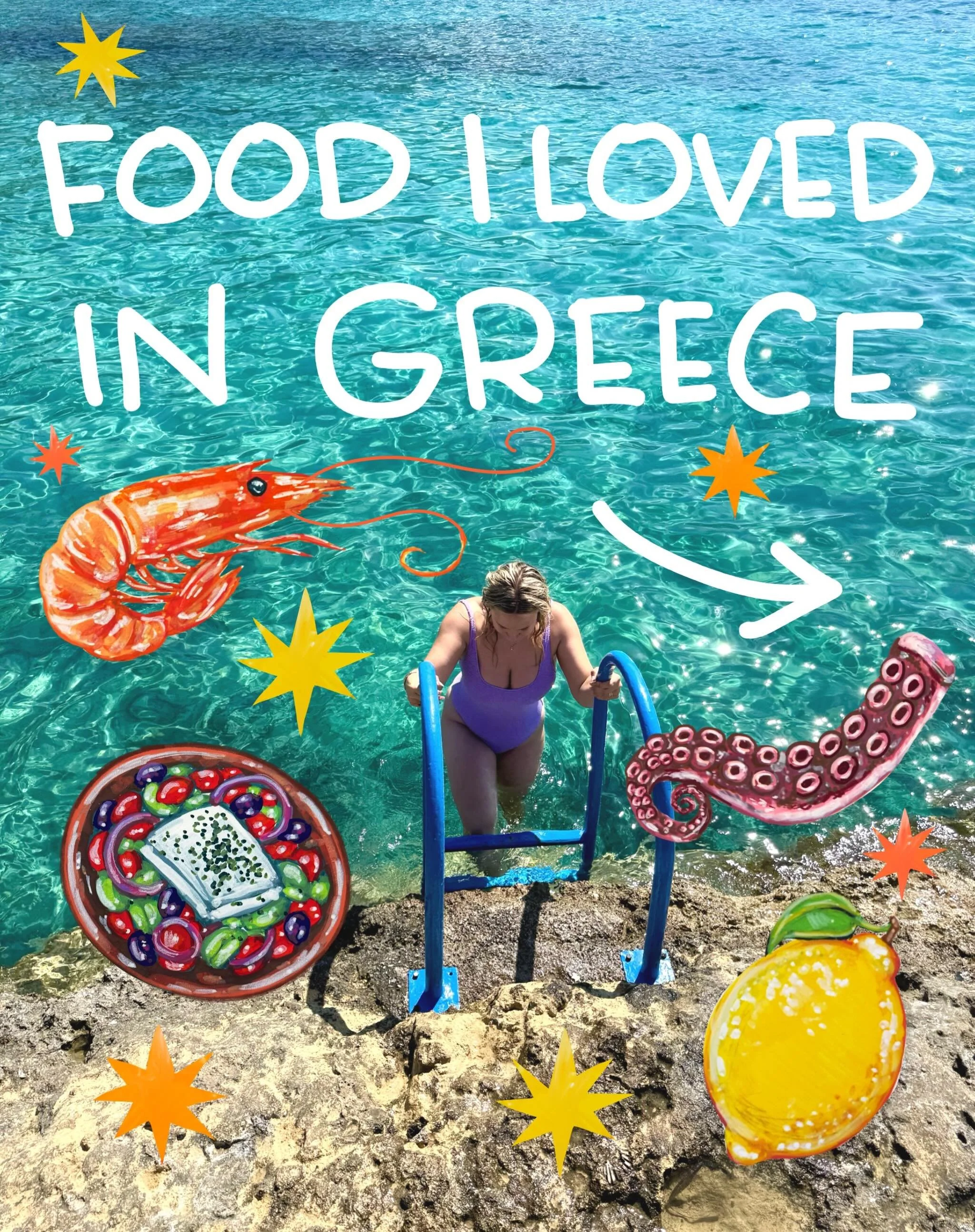 Went to Greece and ate my weight in gyros, moussaka, saganaki, tzatziki and more. Fresh produce, incredible flavors, and a spectacular backdrop to enjoy it all. One of my favorite ways to get to know a place is through its food, and Greece has been v