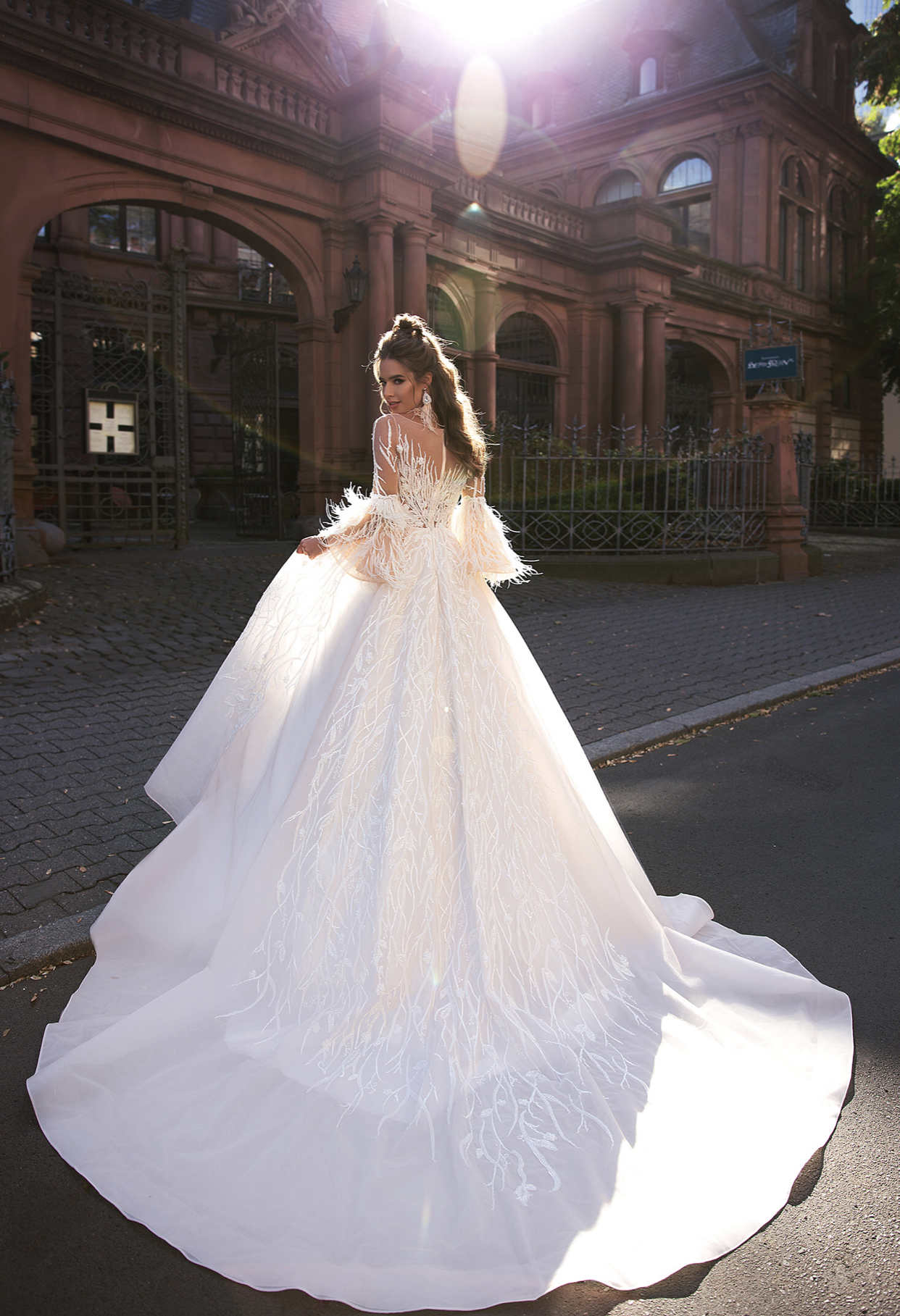 Prom Giselle all I did for her was modernized her wedding dress and loved  the look. @amyadams @erikabuckmaster #promdresses…