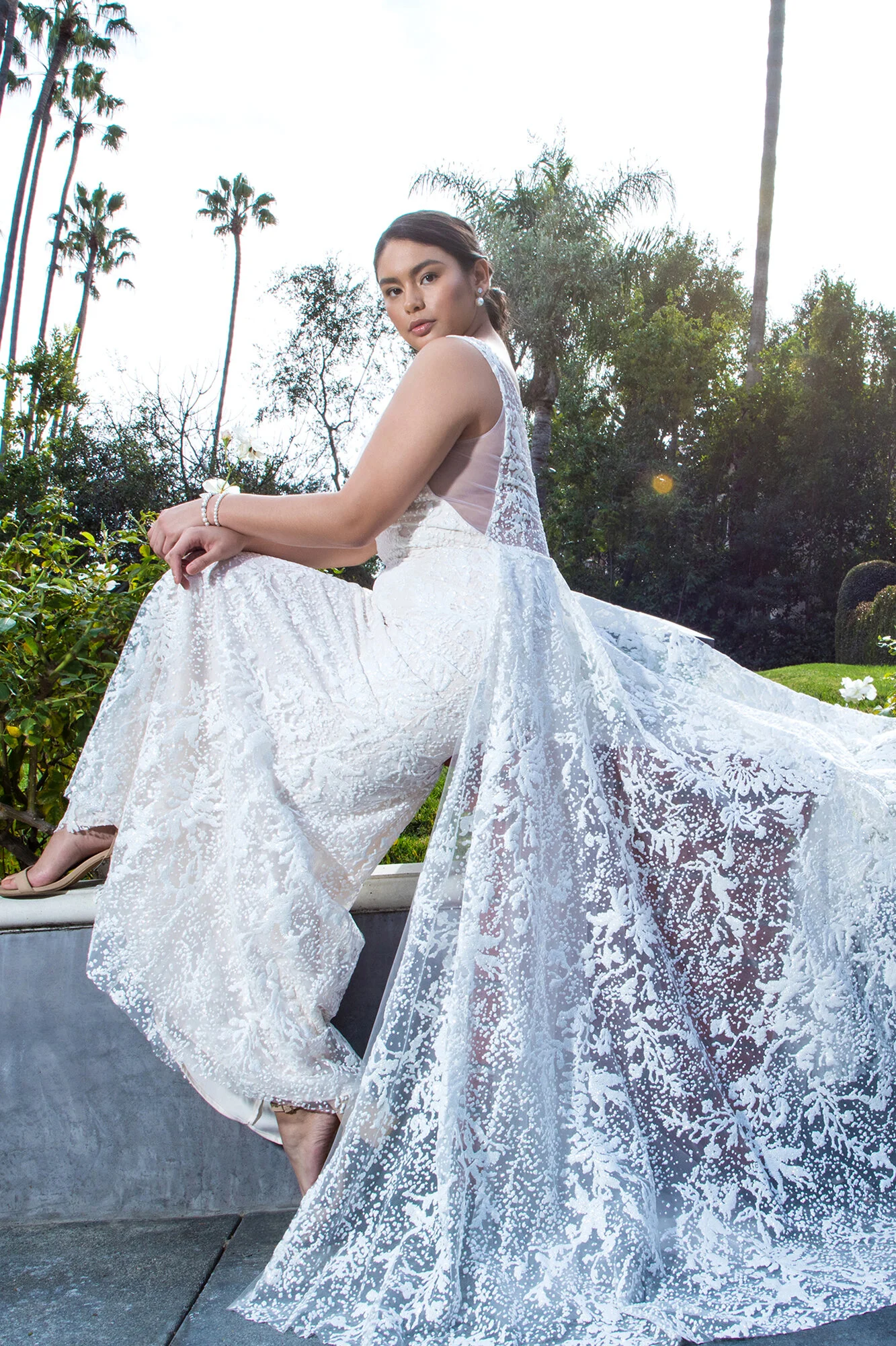 Silhouette Mermaid Wedding Dress (GL1903)  Bettyonce's Boutique