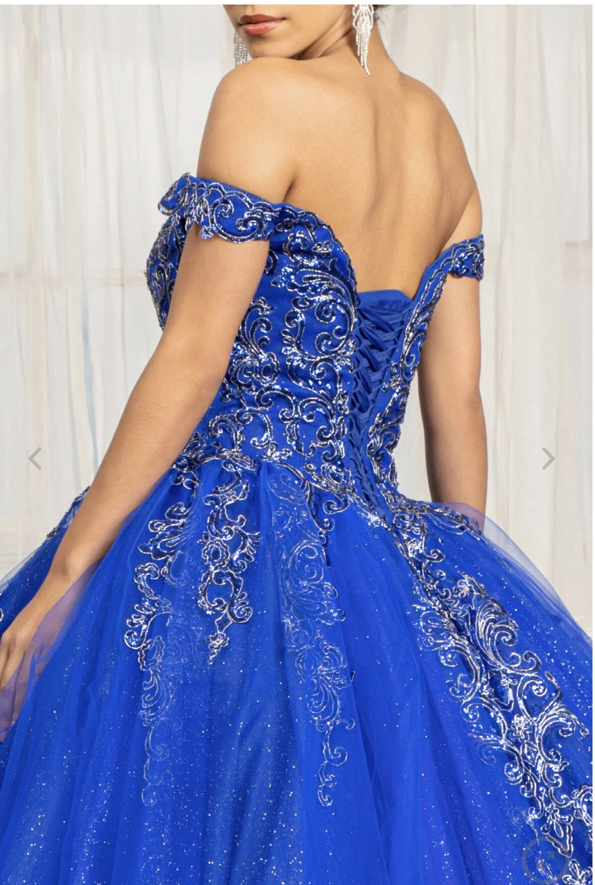 GL1972 Royal Blue Quinceanera Dress  Bettyonce's Boutique