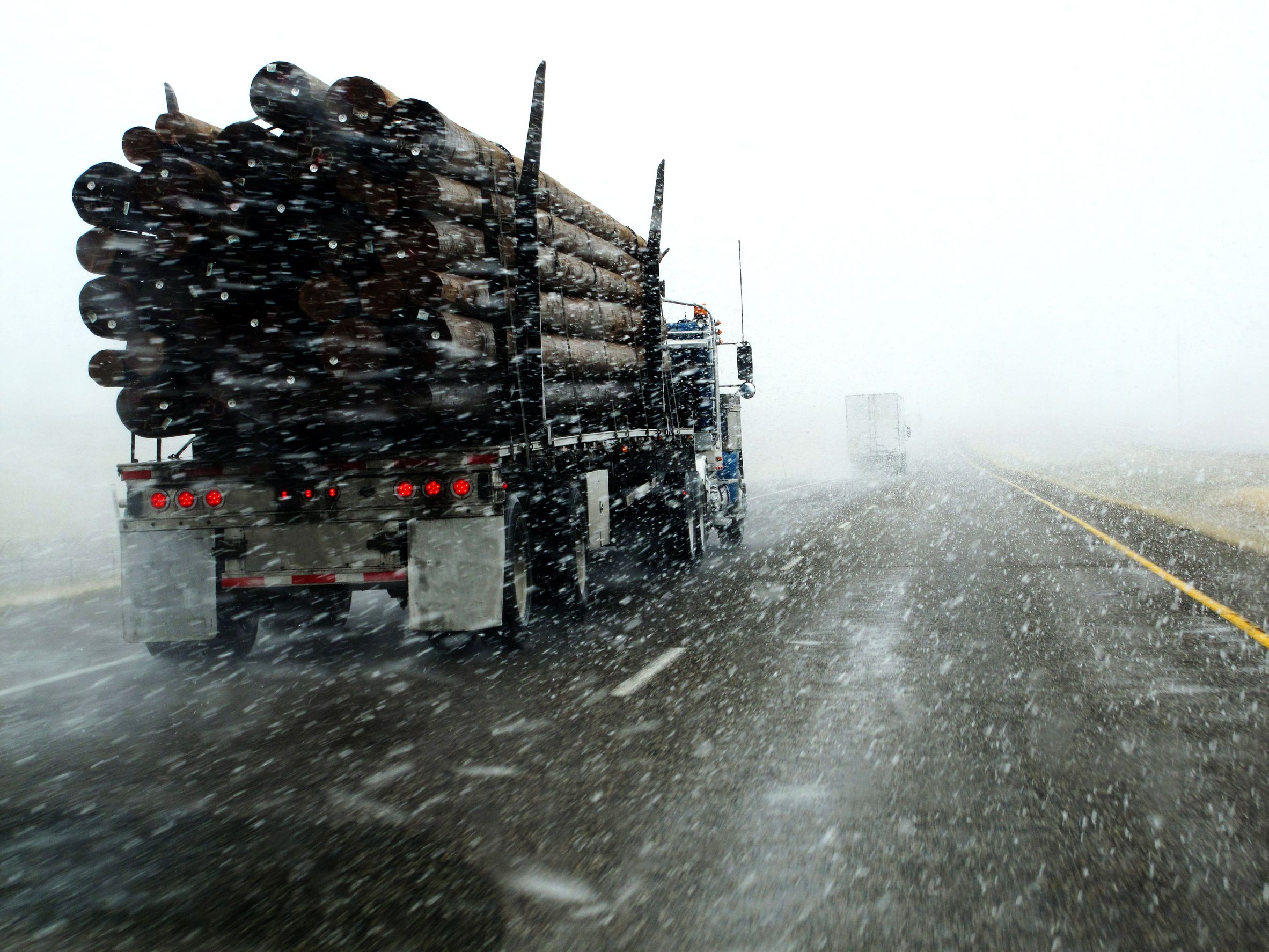   BAD WEATHER, TOUGH HAULS, WE CAN GET FREIGHT WHERE IT NEEDS TO BE  