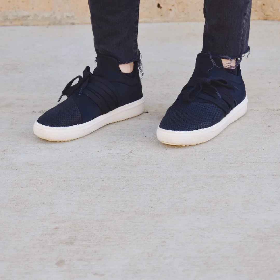 My new favorite sneakers are from Steve Madden. {They are sold at most department stores, but I also found them at the Steve Madden Outlet} They are different from most sneakers and of course go great with everything. Walking to class, I am either wearing my Adidas or these cuties!