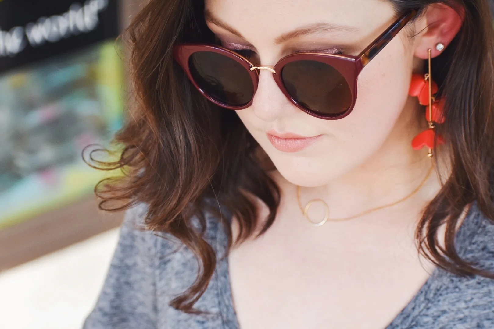 The jewelry I wear as well as my makeup are just as essential as the main body of the outfit!!