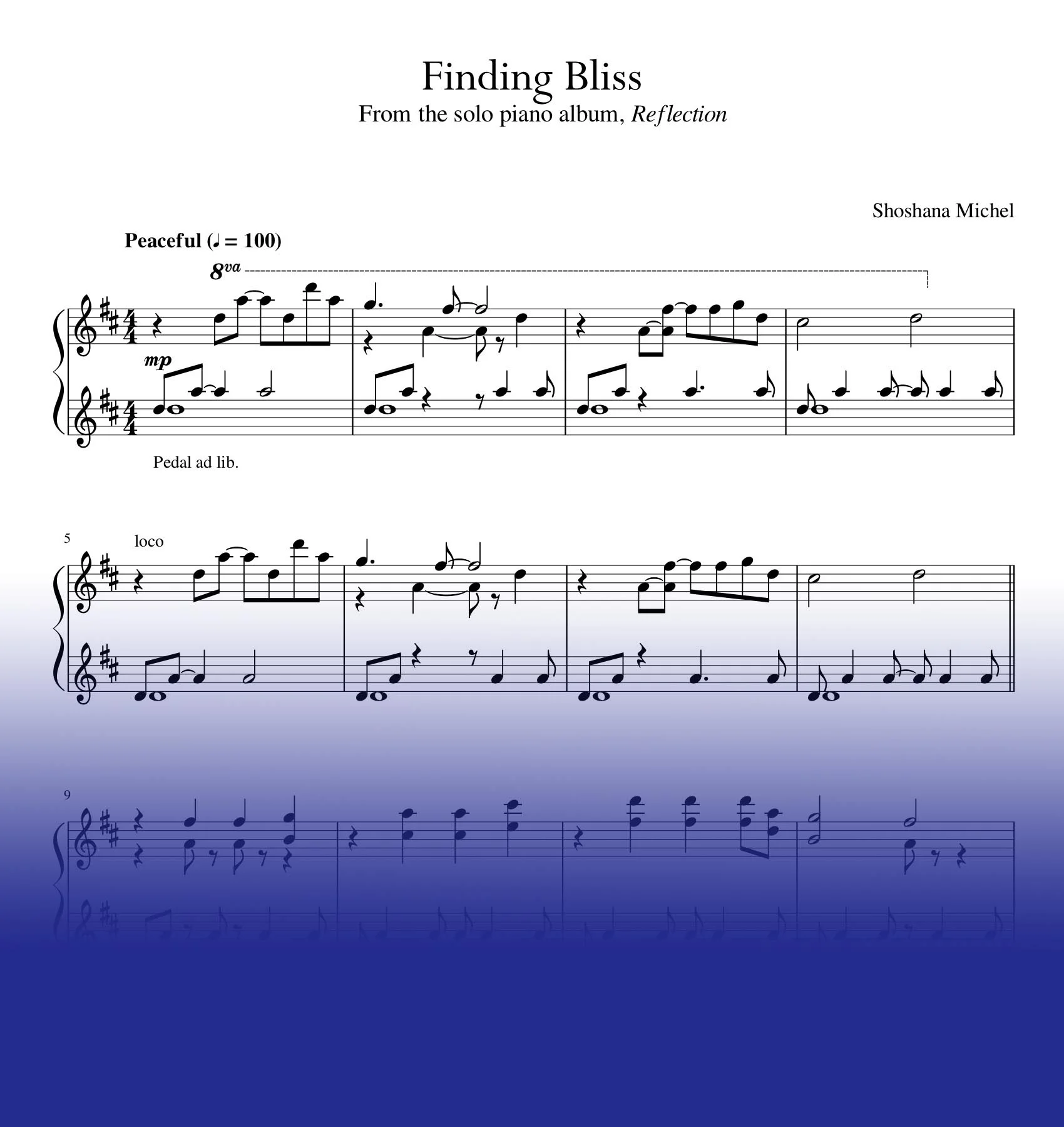 Finding Bliss Shoshana Michel Bprmusic Com