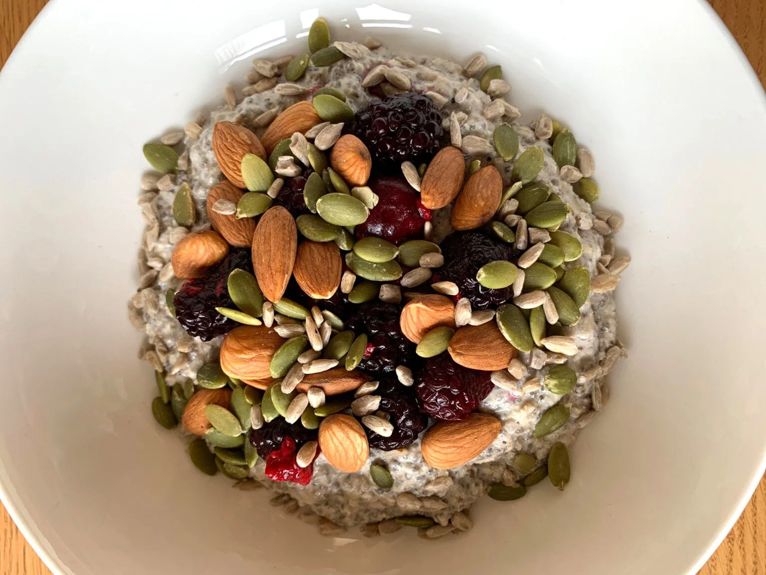 Overnight Quinoa and Chia Bowl