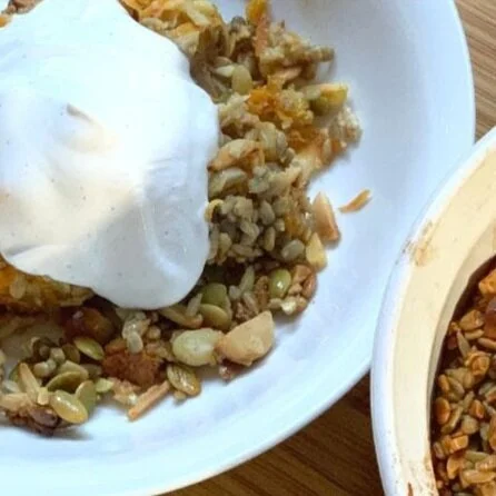 Baked Carrot Oatcake