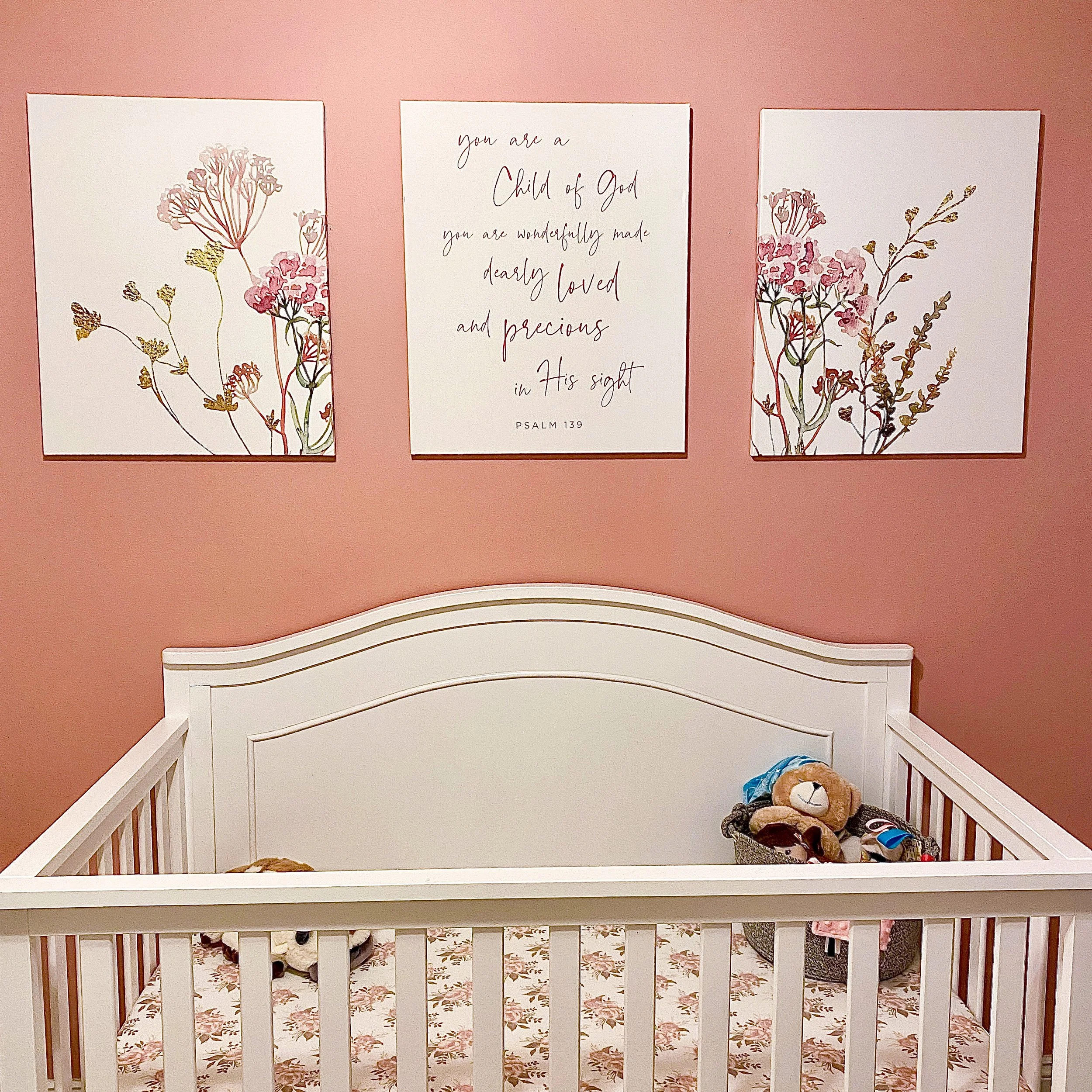 Baby Girl's Nursery Reveal