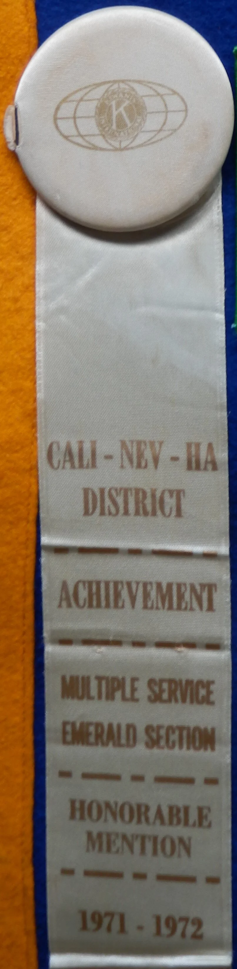 1971-72 Multiple Service Emerald Section