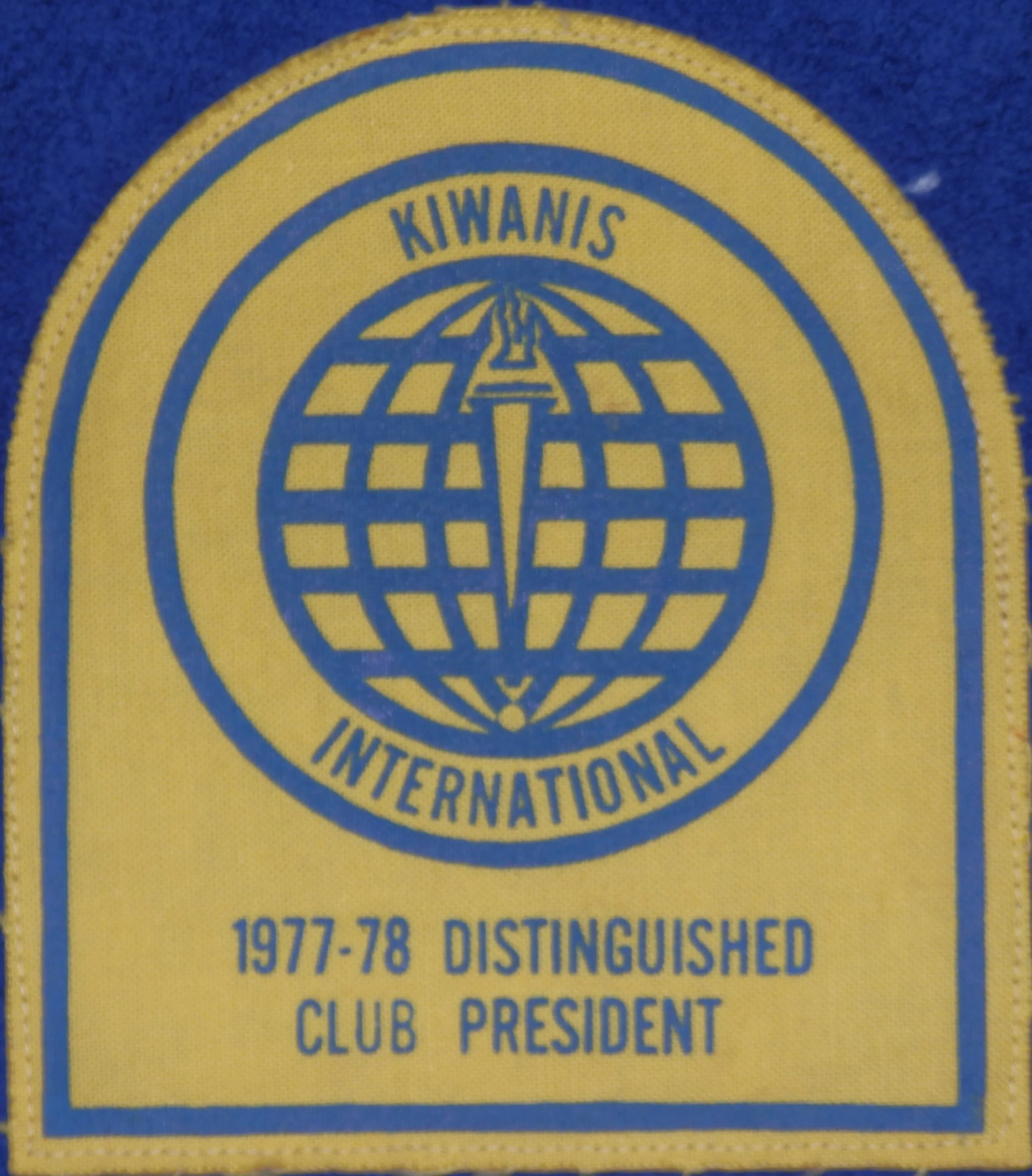 1977-78 Distinguished Club President