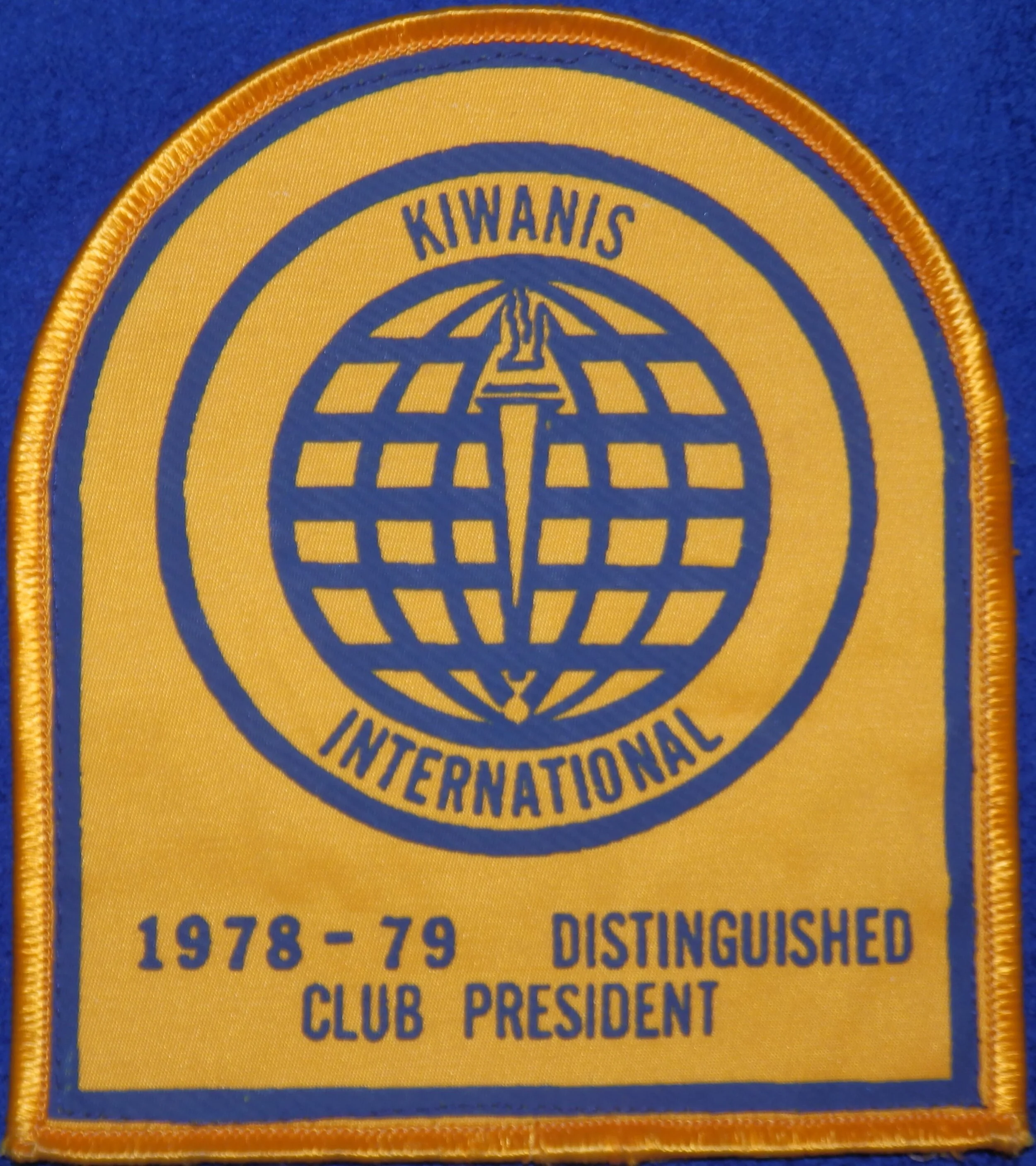 1978-79 Distinguished Club President