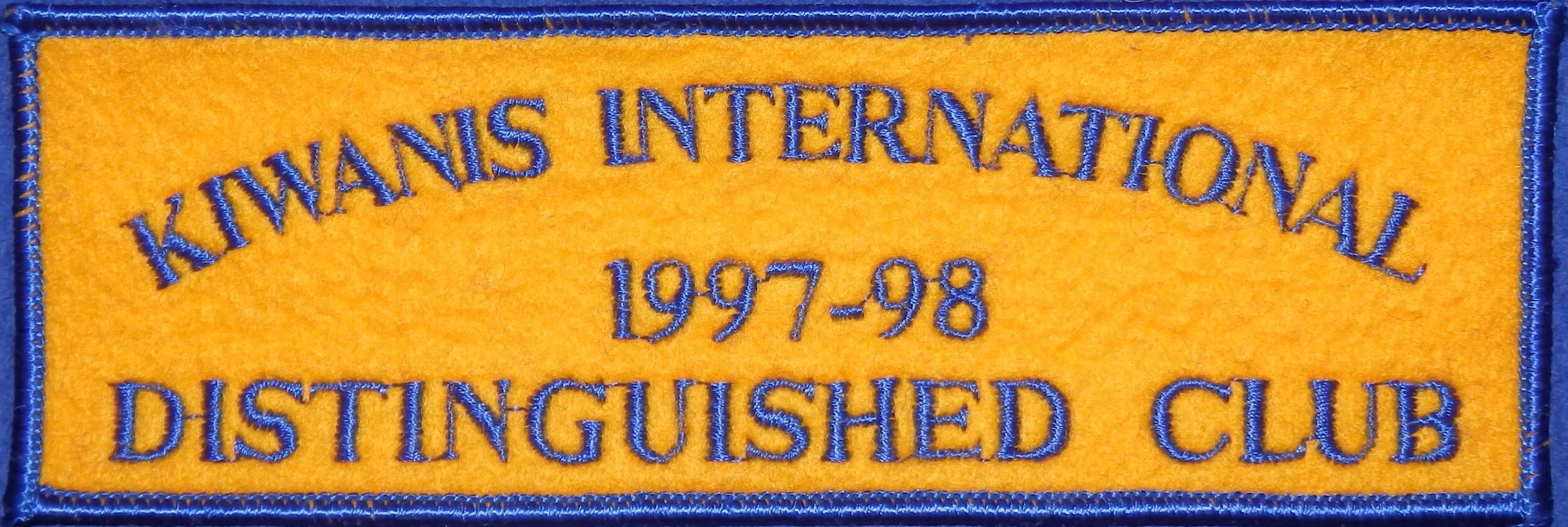 1997-98 Distinguished Club