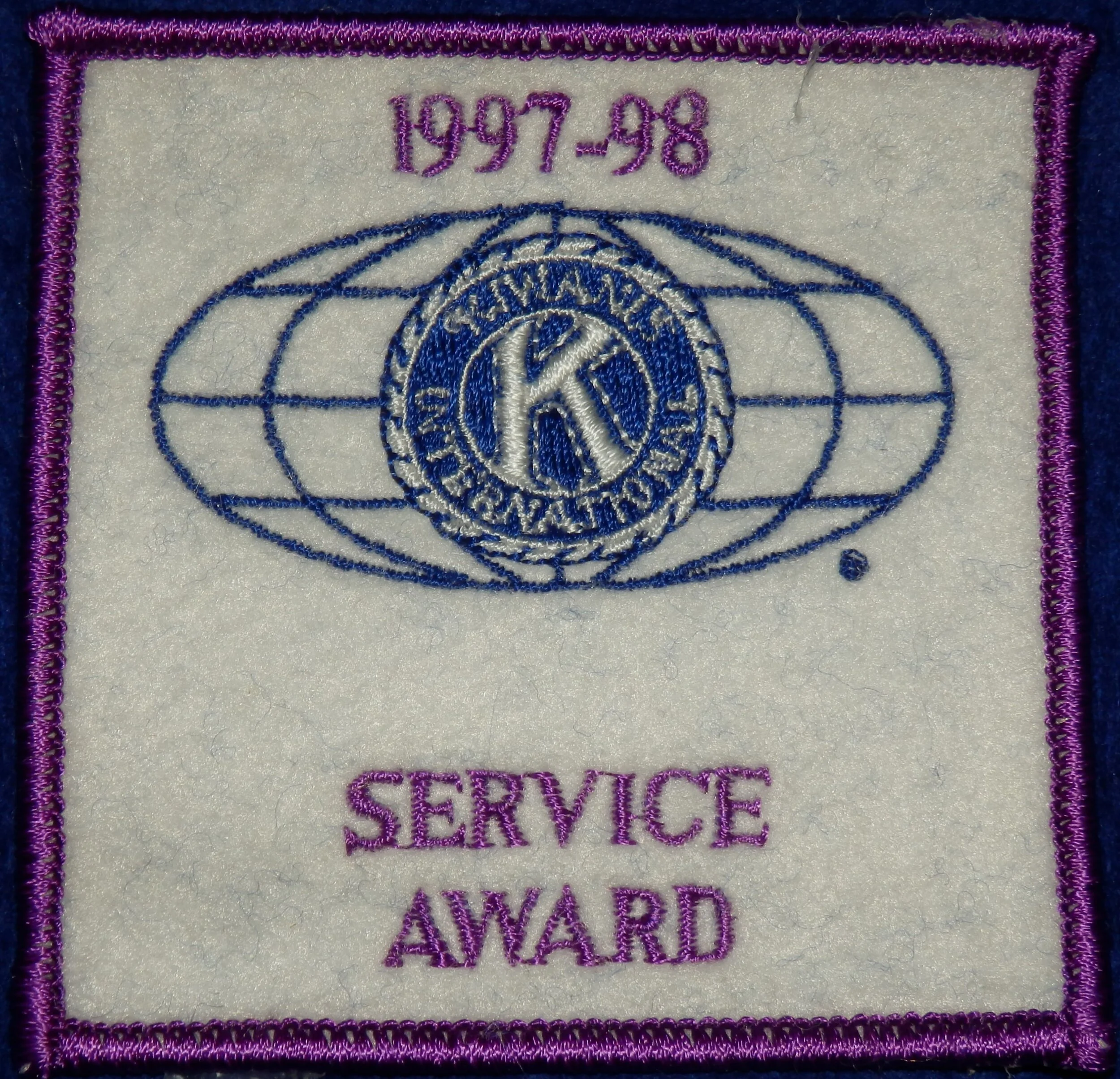 1997-98 Service Award