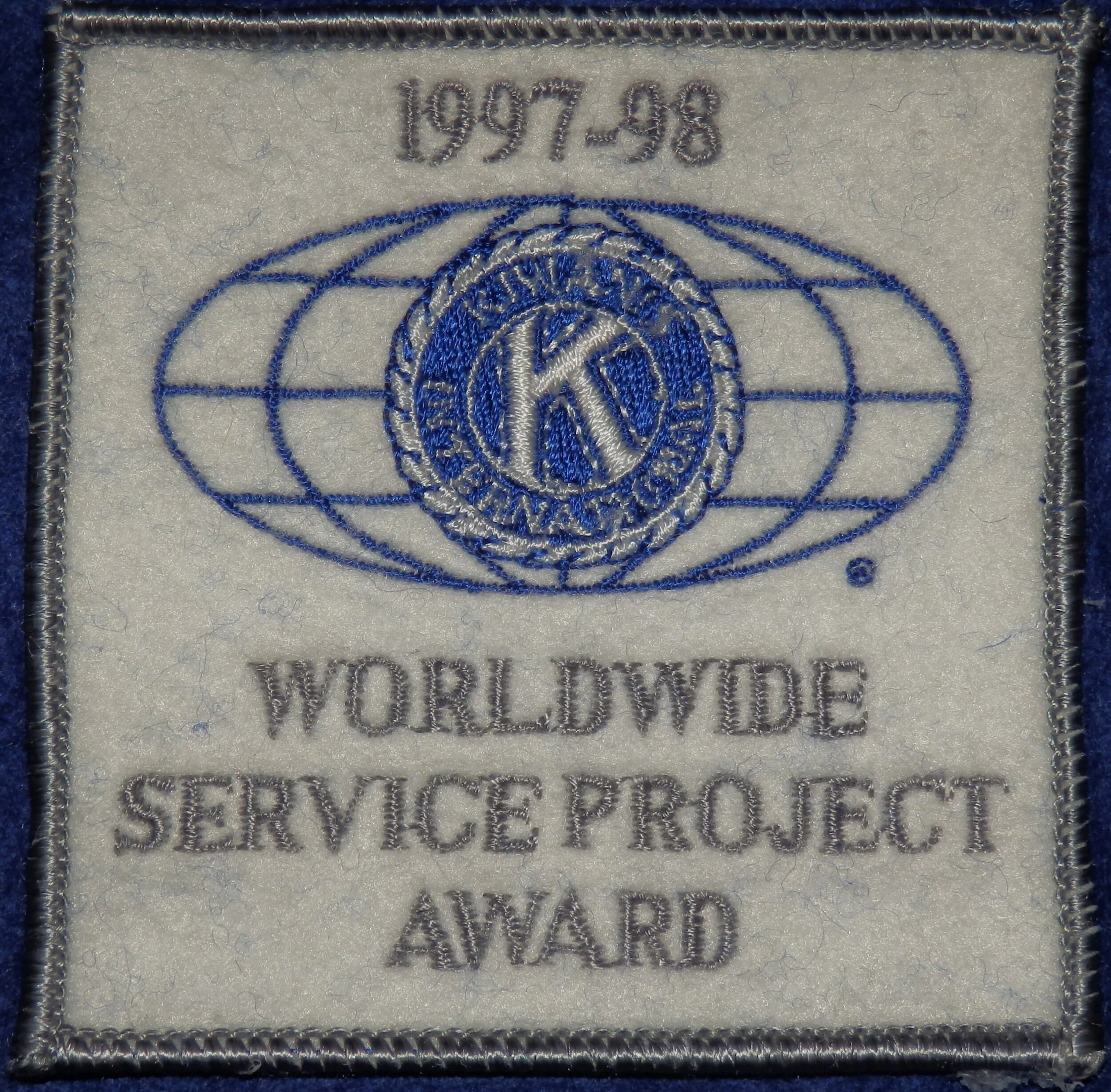 1997-98 Worldwide Service Project Award