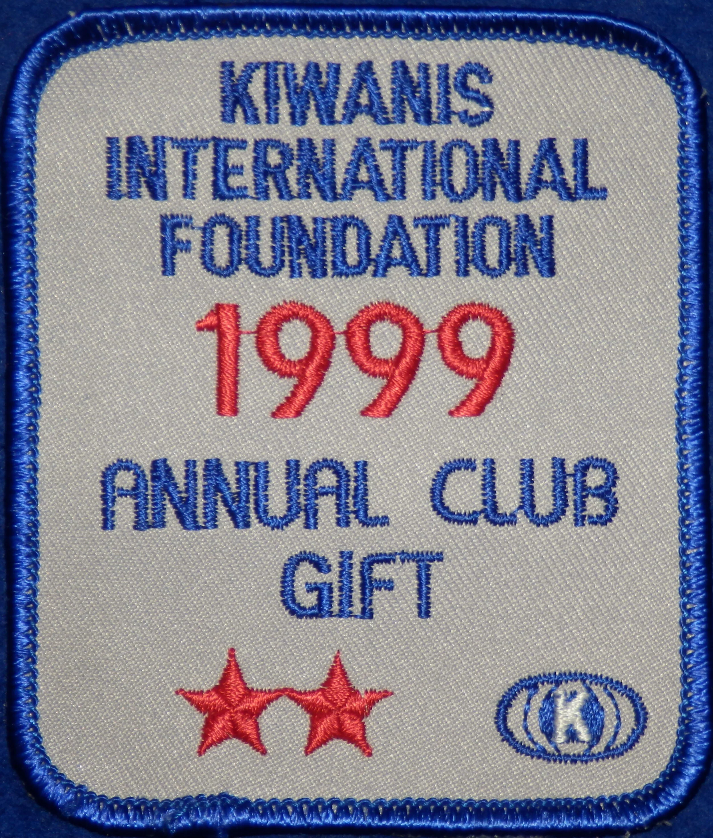 1999 Annual Club Gift