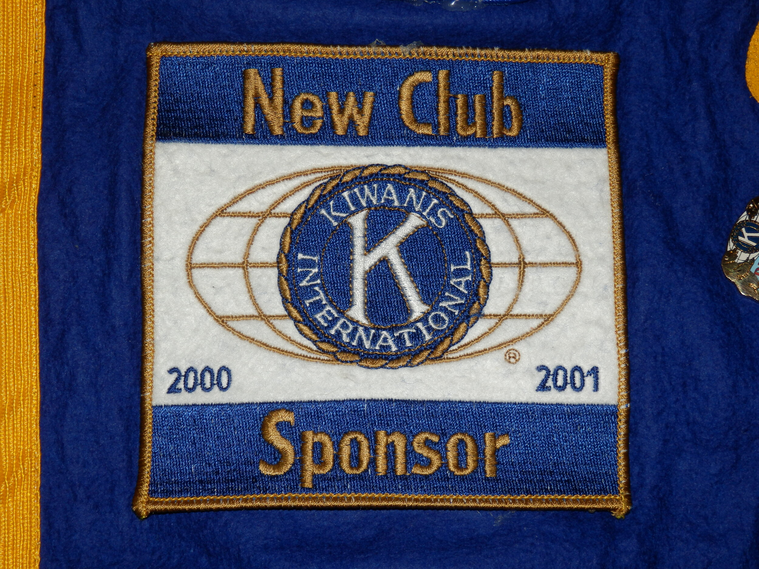 2000-01 New Club Sponsor