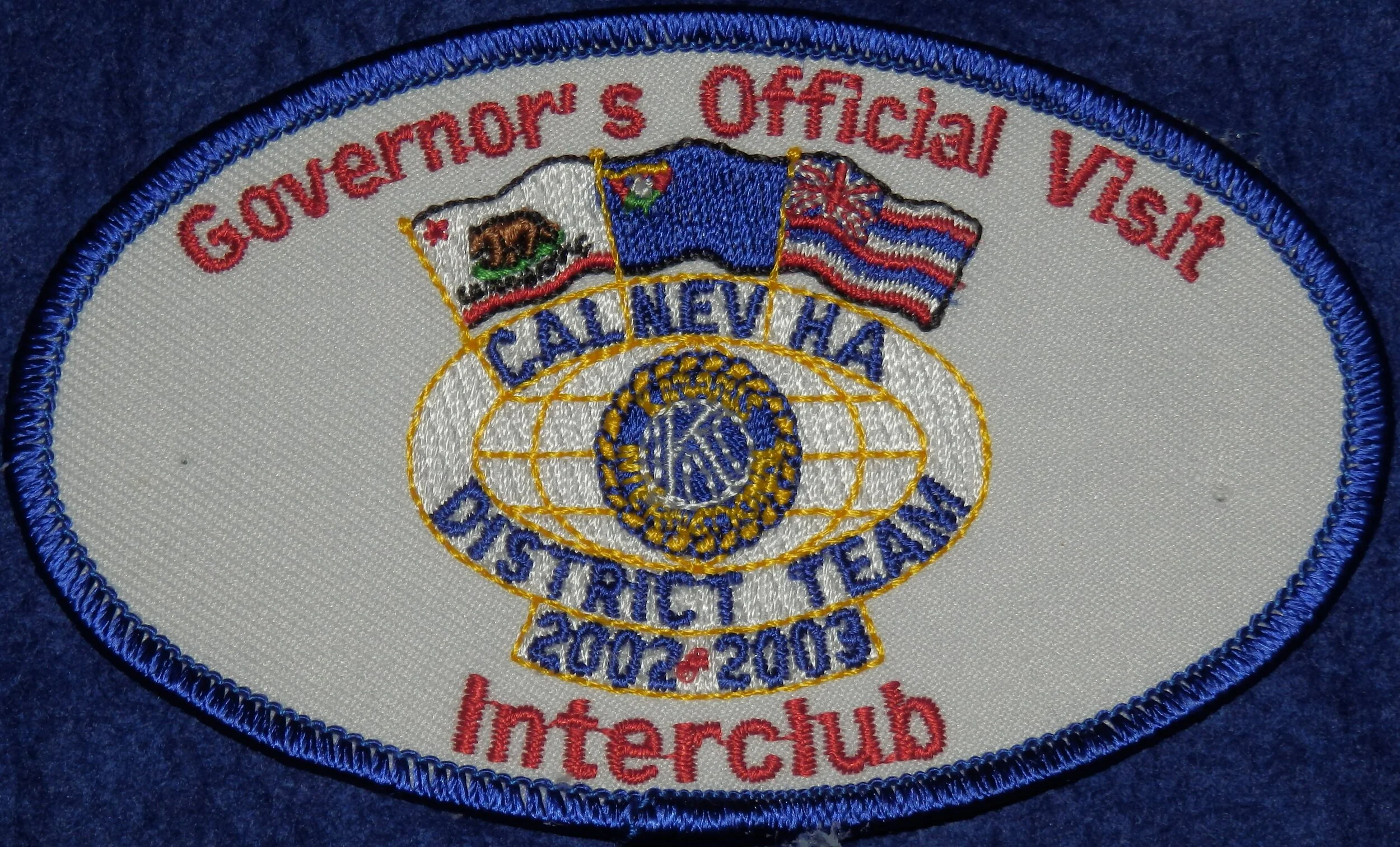 2002-03 Governor's Official Visit Interclub