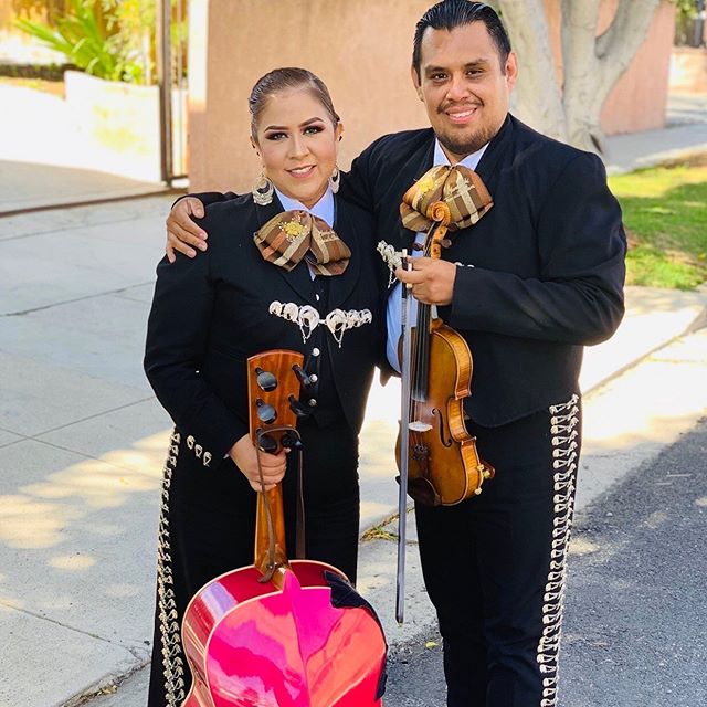 Carla &amp; Armando ready to help you celebrate your next event! 🎤 🎶