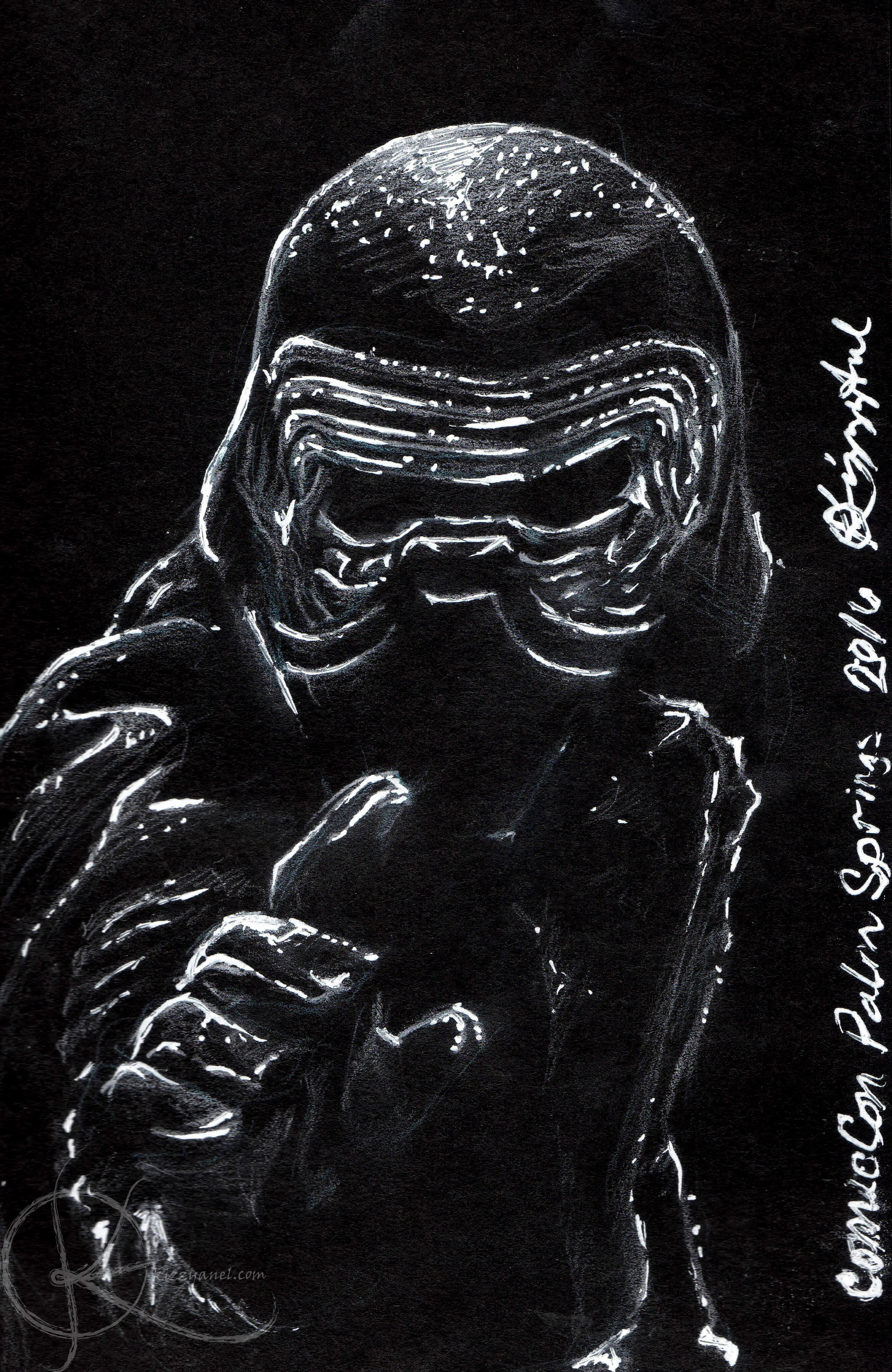 Kylo Ren Cosplayer
