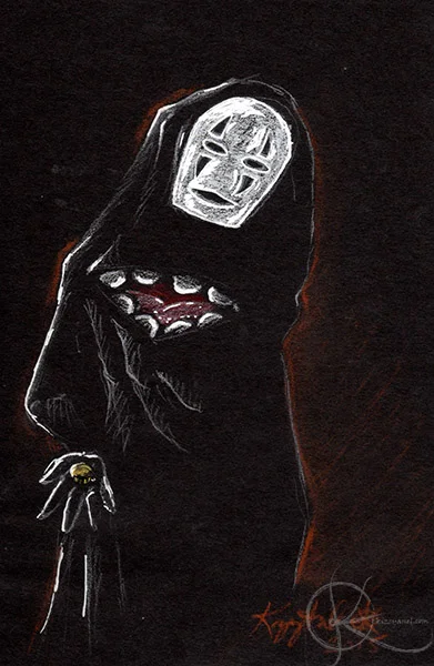 No Face Cosplayer