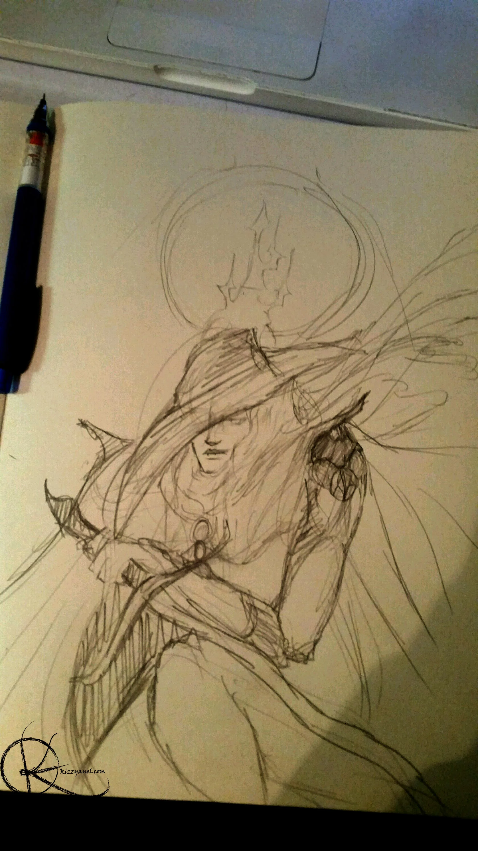 WIP Cape sketch