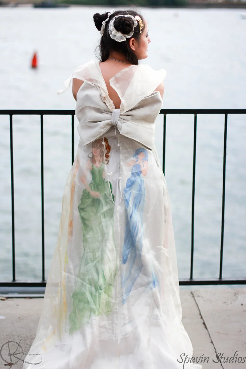 strapless open back dress Celestial Princess Dress Sewing Pattern
