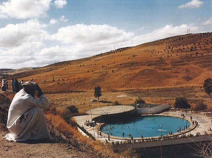 Jean-Francois #Zevaco designed his Sidi Harazem Thermal Bath Complex in the 1960s. Built in a post-colonial Modernist architecture style, the complex created different types of public spaces and leisure facilities in a brutalist style that still evok