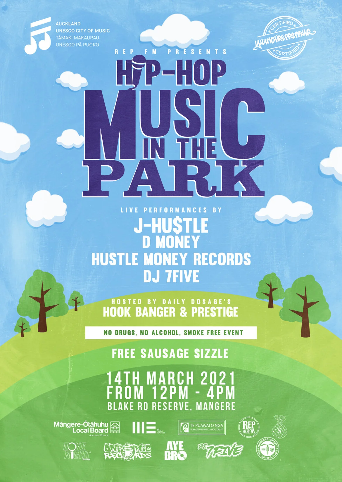 REPFM - HIP-HOP MUSIC IN THE PARK, 14 MARCH