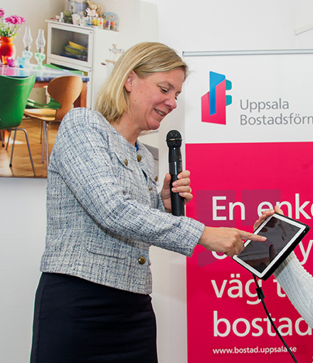 The Swedish Minister of Finance, Magdalena Andersson