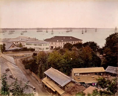 Yokohama harbour