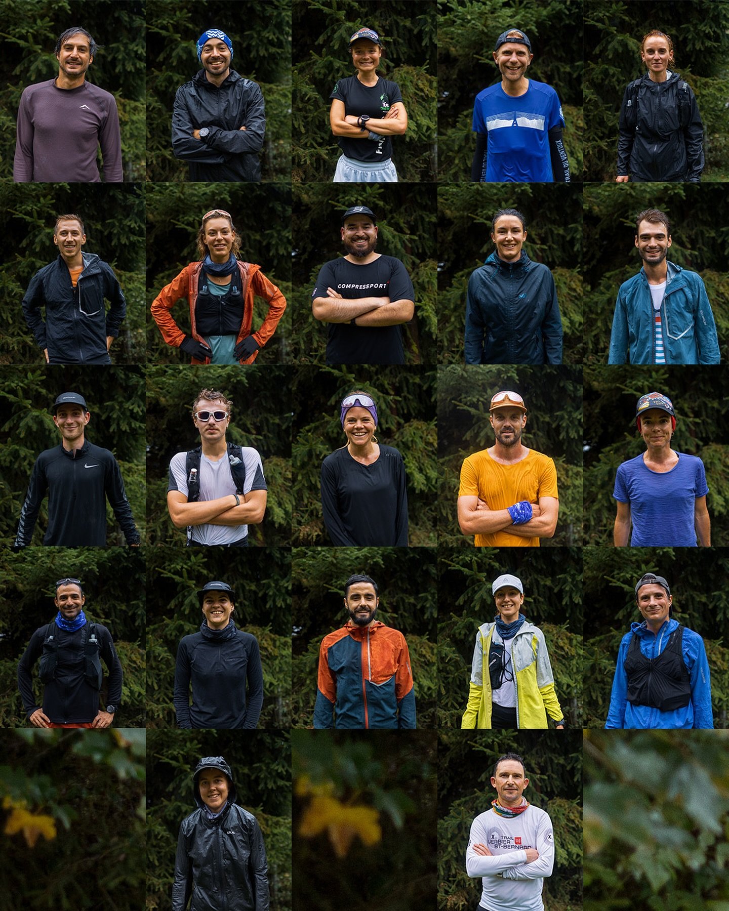 Portraits pluvieux, portraits heureux.
🌧️ 🏃&zwj;♀️ 🥰
#teamtrailparis 
#intothewise