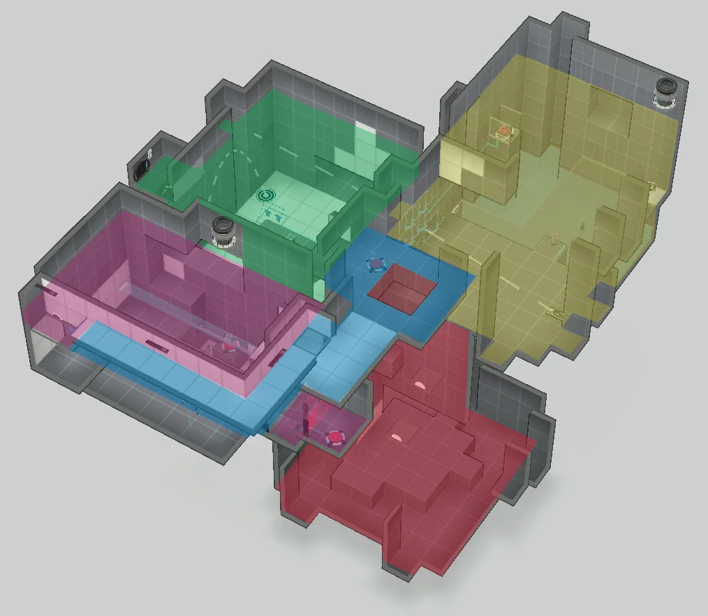 Final PTI iteration of the level ready for export to Hammer