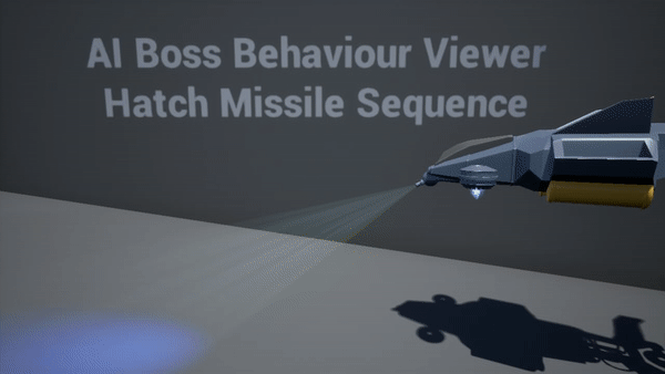 Isolated Hatch fire sequence. While it opens up the boss to fire it is potentially lethal to the player. A risk-reward sequence.