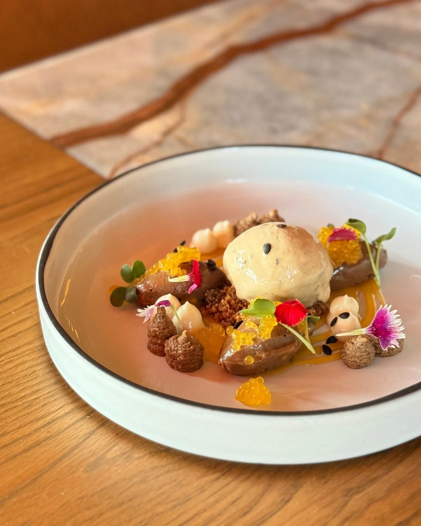 At The Chefs' Table, dining is as much a visual experience as it is a culinary one. 🎨✨ Each dish is beautifully plated, celebrating detail, colour, and elegance on every plate. It&rsquo;s fine dining at its most inspired.

To book:
💻 online (link i