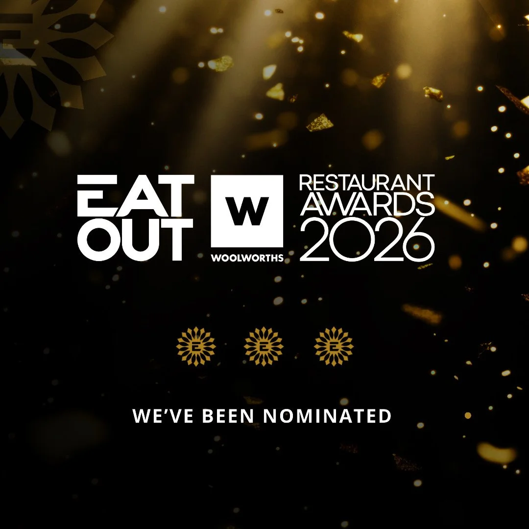 We are honoured to have been nominated for the prestigious @eatoutguide Restaurant Awards 2026. Congratulations to the other nominees and especially our fellow KZN restaurants.

Thank you to our dedicated team and our loyal patrons for your continued